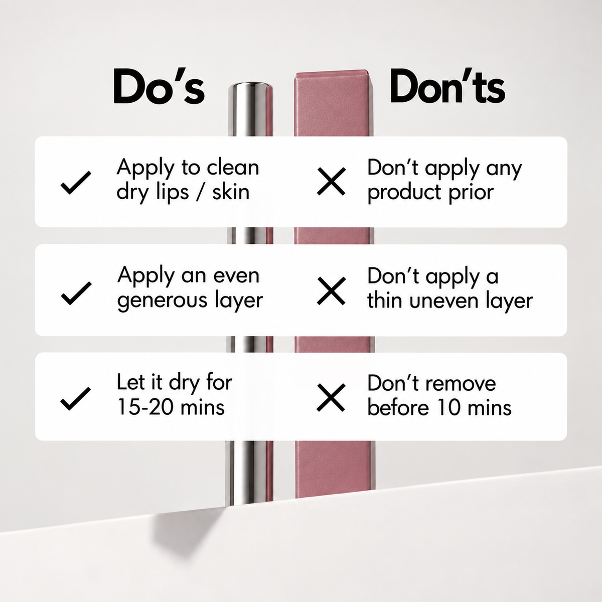 Stick & Vlek Lippenstift