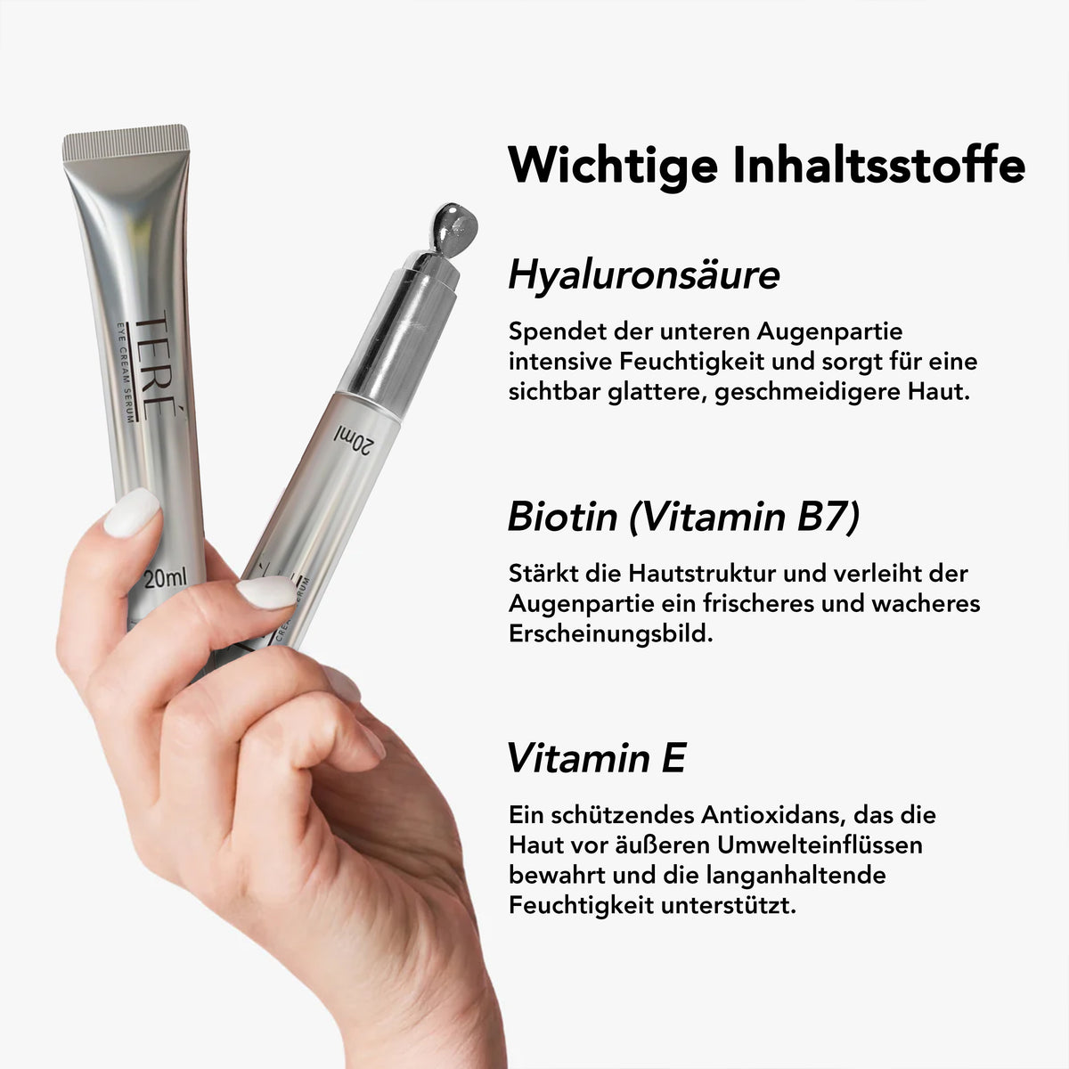 Teré Oogmassage Serum