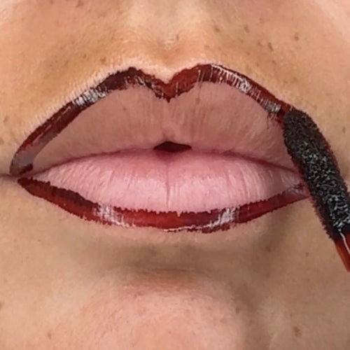 Breng het aan op je lippen