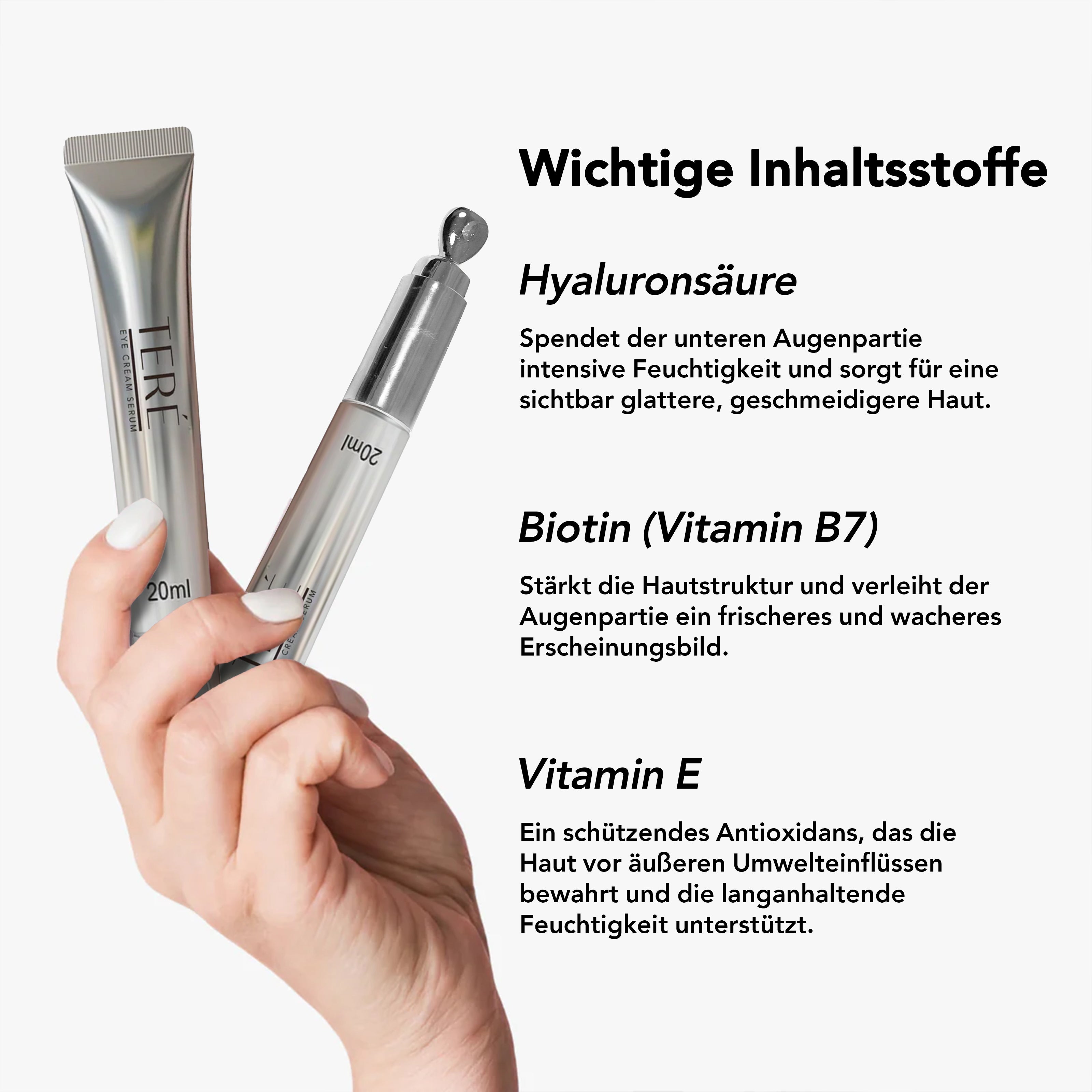 Teré Oogmassage Serum